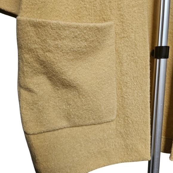 Aritzia Wilfred Yellow Brullon Wool Cardigan Size S - Picture 6 of 11